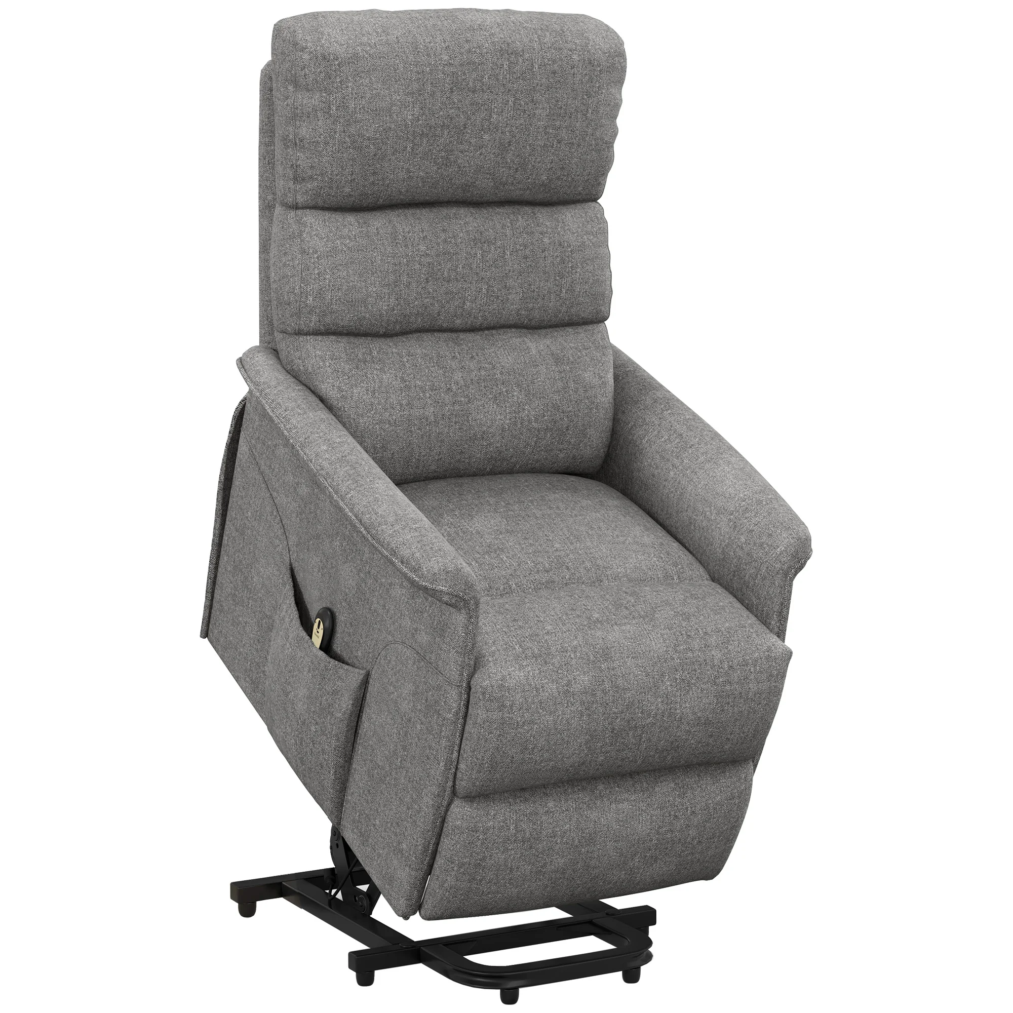 HOMCOM electric recliner recliner lift people Gray