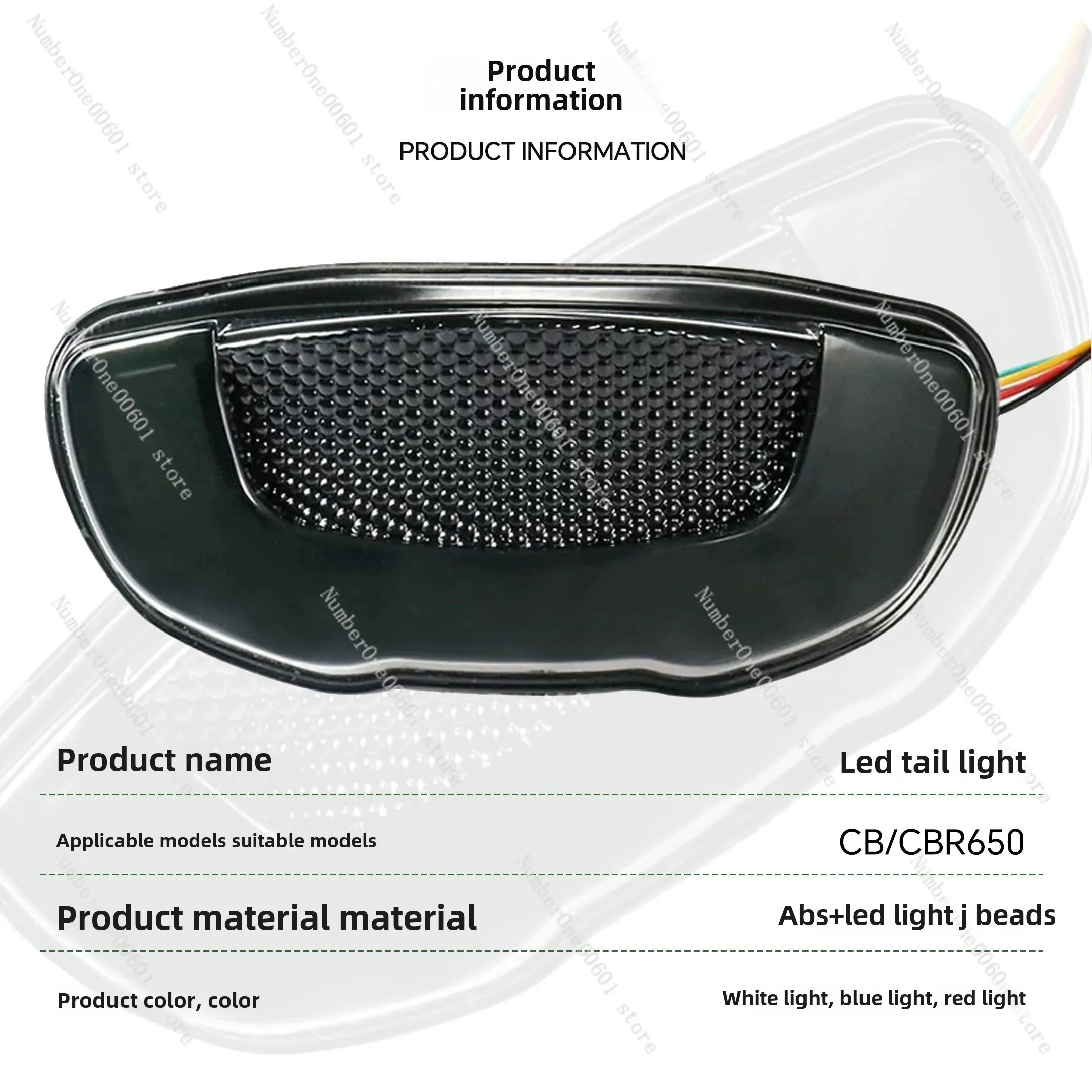 Motorcycle Rear Tail Light Modification Accessories LED Turn Signal Non-destructive Upgrade and Modification