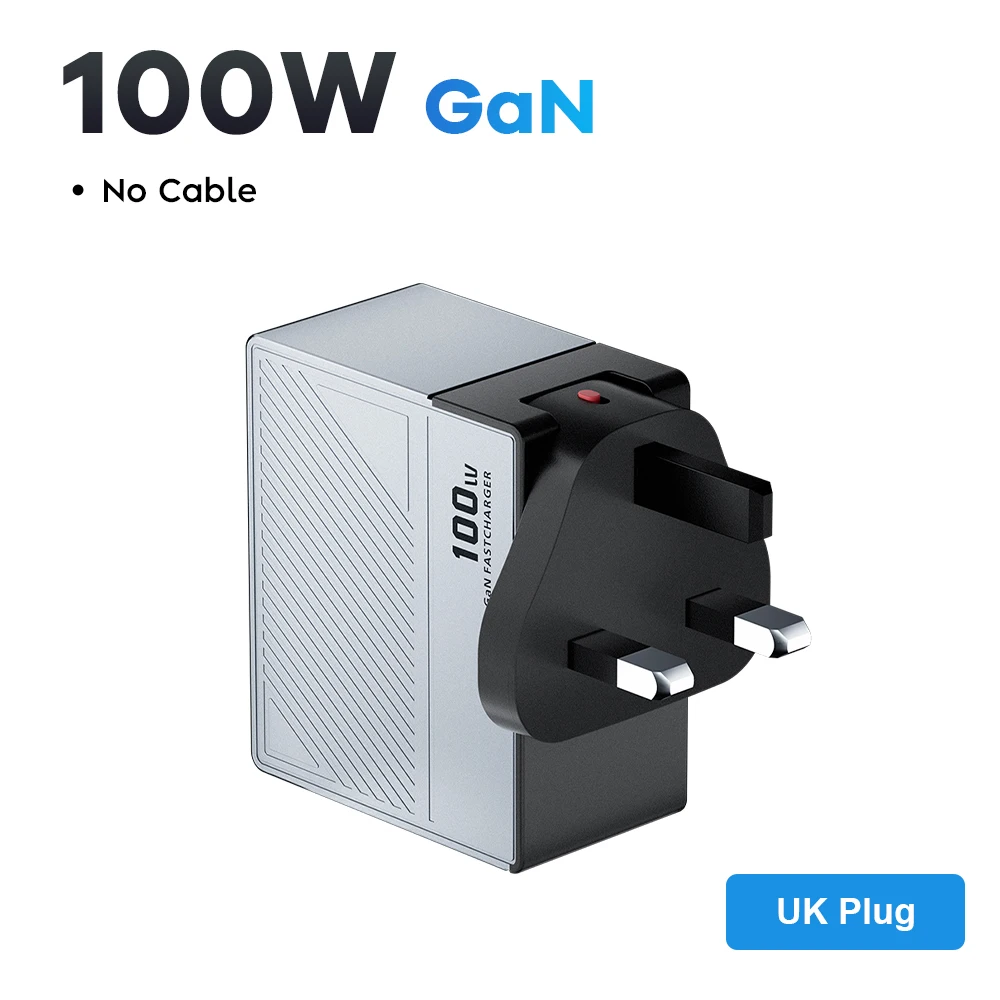 ASOMETECH 100 W GaN Ladegerät PD QC USB Schnellladegerät Typ C Schnellladung USB C Telefonladegerät für iPhone 15 14 13 Pro Max MacBook Samsung 4