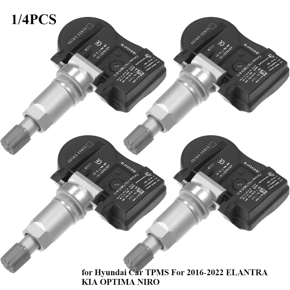 52933-D9100 1/4 шт. Датчик давления в шинах для автомобиля Hyundai TPMS для 2016-2022 ELANTRA KIA OPTIMA NIRO 52933-F2000 52933D4100 НОВЫЙ 52933-D9100 1/4 шт. Датчик давления в шинах для автомобиля Hyundai TPMS для 2016-2022 ELANTRA KIA OPTIMA NIRO 52933-F2000 52933D4100 НОВЫЙ