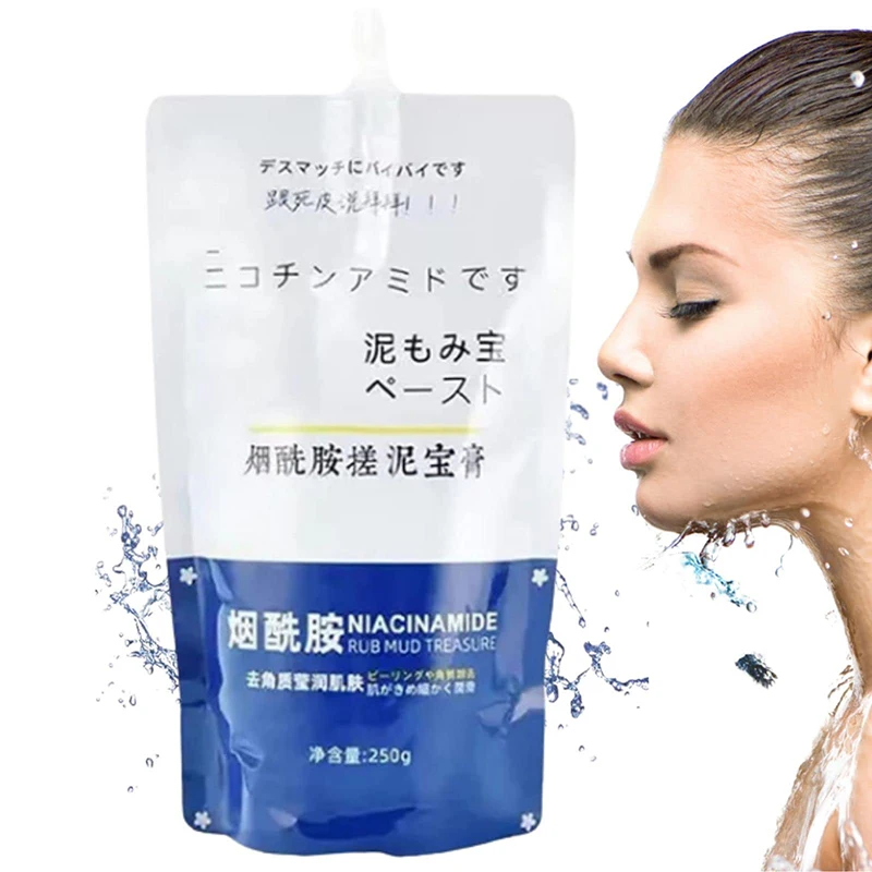 Bathing Body Face Scrub Exfoliating Cream Whitening Moisturizer Deep Clean Gel Body Cleaning Rub Mud Male Female Skin Care