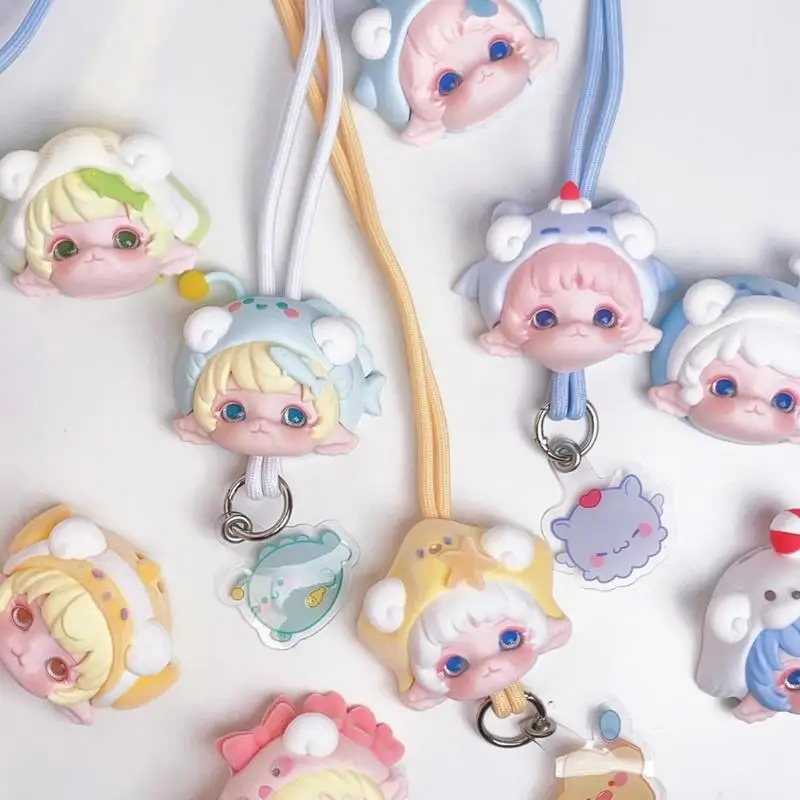 

Подлинные новые продукты Mimia Rice Roll'S Ocean Party Ремешок серии Слепая коробка Модные игрушки Периферийные милые фигурки в качестве подарков