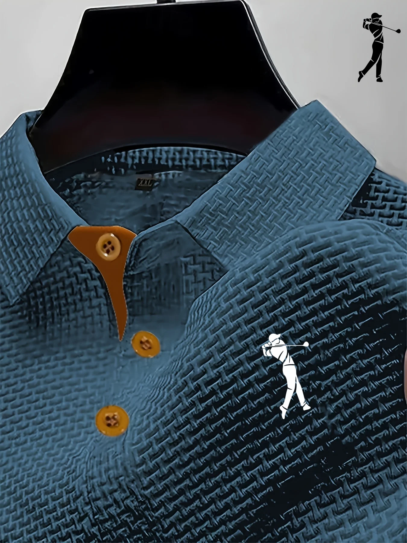 Summer Men's New Style Short Sleeve Polo Shirt Casual Top Fashionable Leisure Clothing for Men image 3