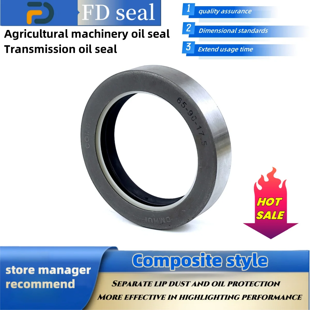 

Agricultural Machinery Shaft Seal 56*80*16mm 12018868B NBR+AU Tractor Seal COMBI Hydraulic Pump Accessories ISO 9001 2008