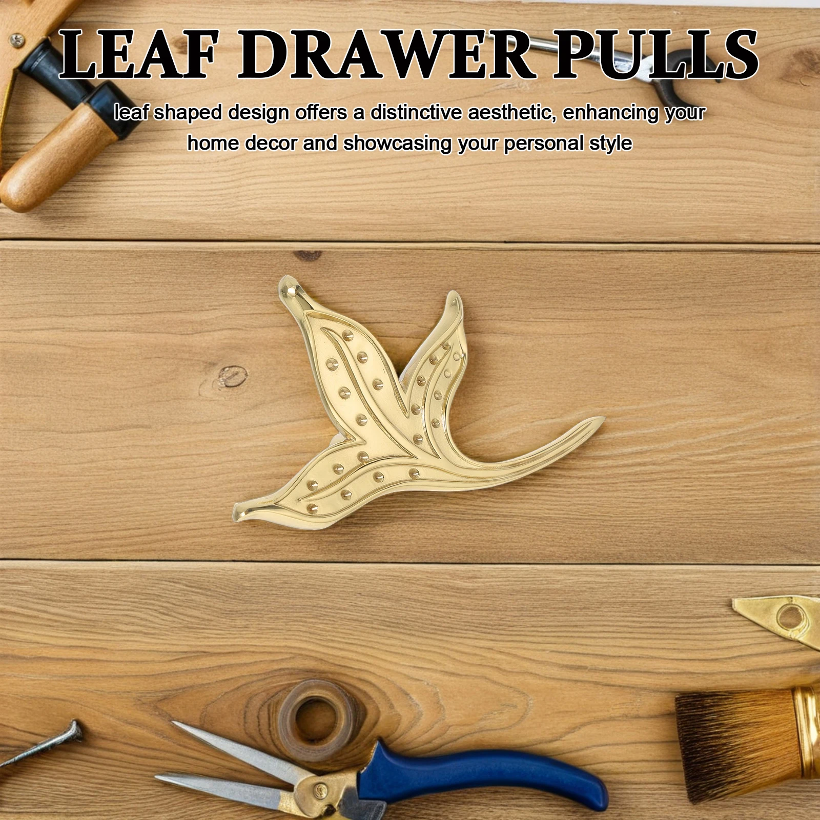 

Brass Handle Door Knobs Dresser Modern Cabinet Handles Mushroom Shape Drawer Pulls Small