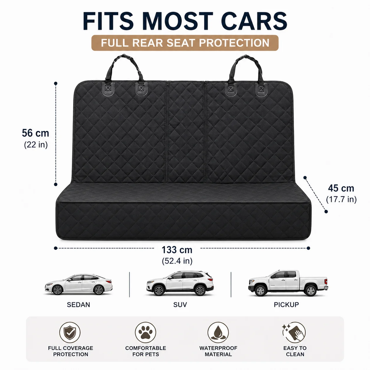 Thumbnail 2 - #20 Budget Dog Car Seat Covers for Smart Shoppers