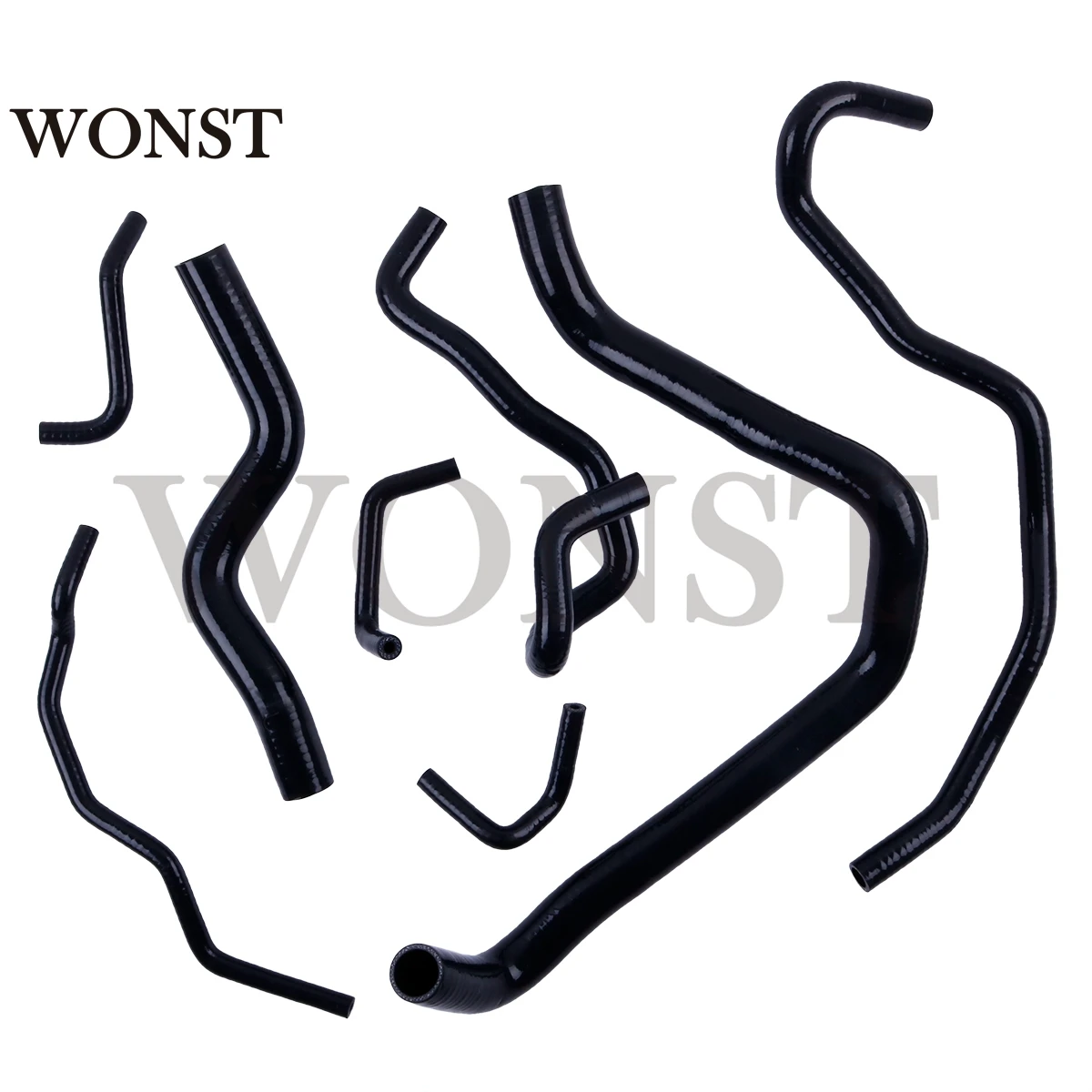 

For 1994 1995 1996 1997 Honda Accord CD5 CD7 CD9 F22B MK6 Silicone Radiator Coolant Hose Kit