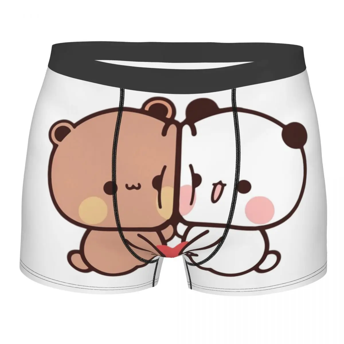 Bubu Dudu Panda And Brownie Bear Couple Boxer Shorts Men 3D Printed Male Stretch Underwear Panties Briefs