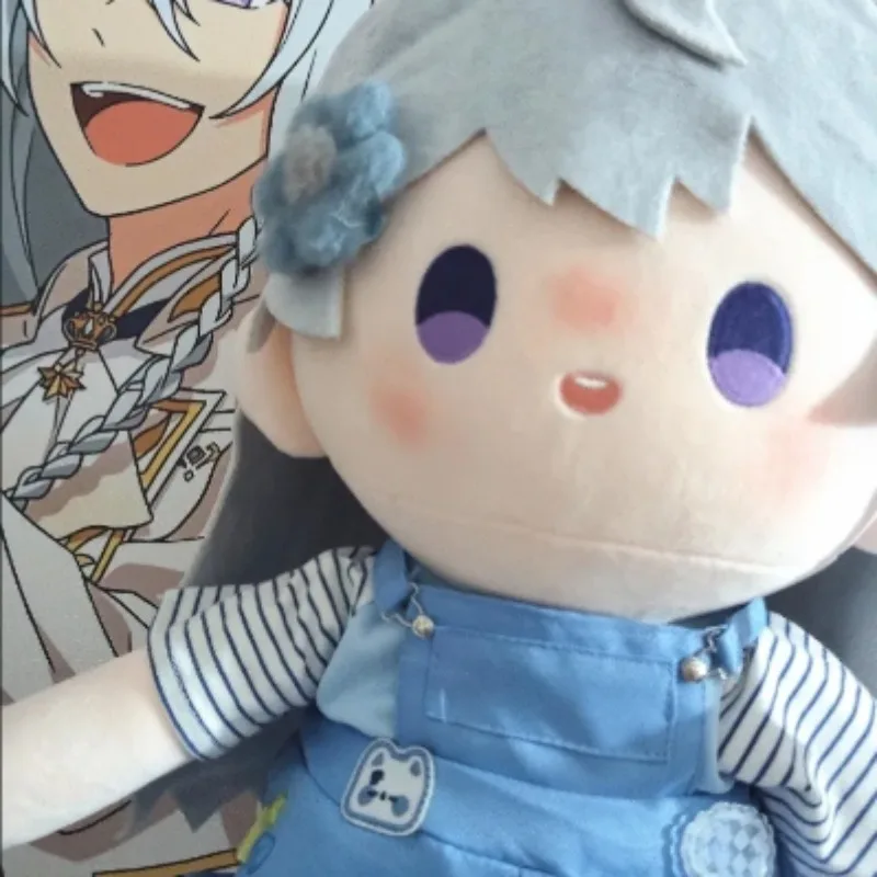 

40cm Game Ensemble Stars Hibiki Wataru Cosplay Plush Stuffed Doll Soft Cotton Body Handsome Cartoon Dress-Up Gift for Boys