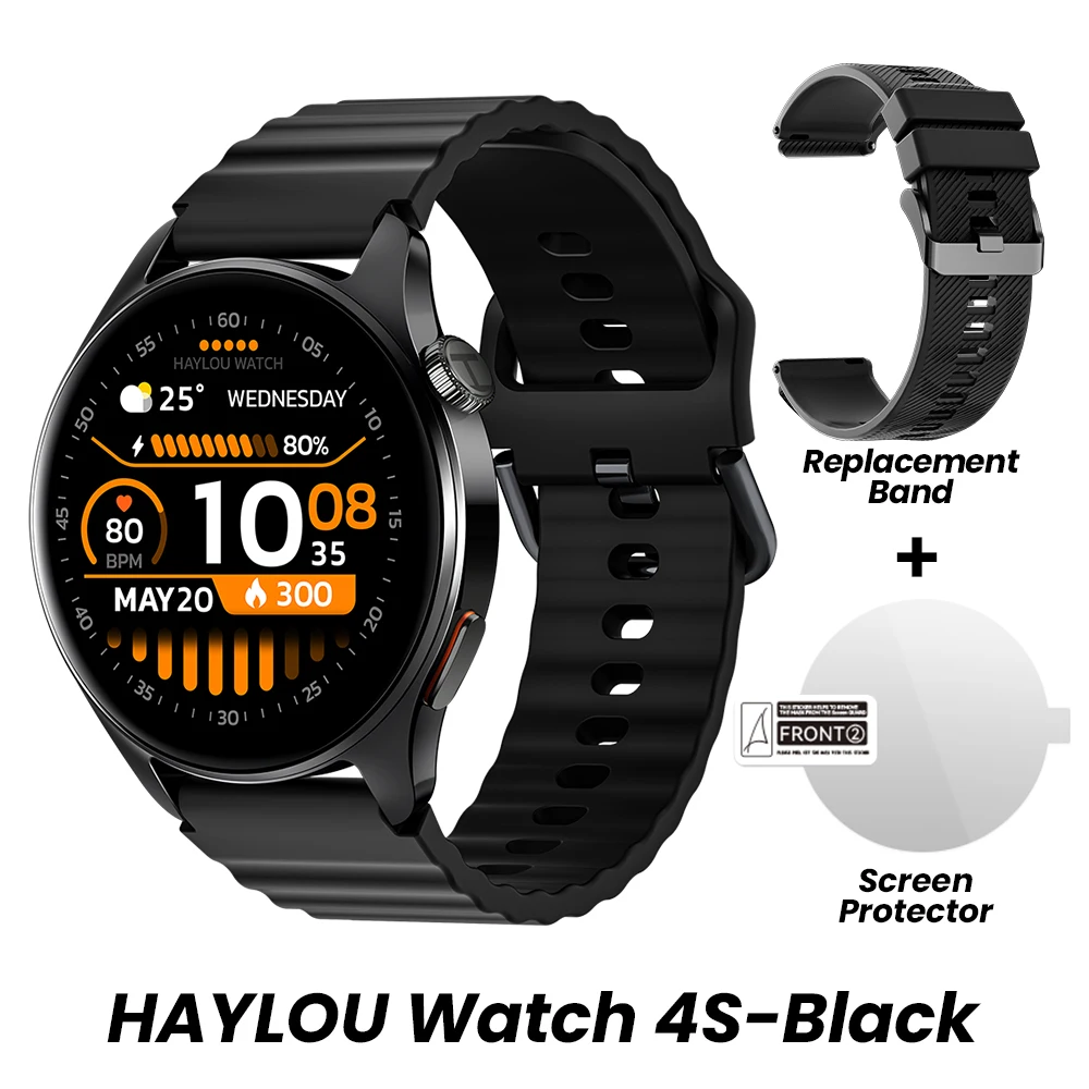 HAYLOU Watch 4S GPS - Умные часы с функцией отслеживания активности — фото товара