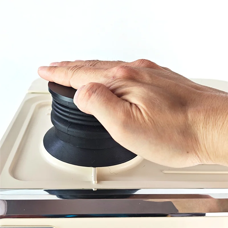 Abrg-souffador de ar de funil de feijão de café para barsetto 2 sap ferramenta de limpeza de café expresso anti-residual em pó soprando feijão silo a