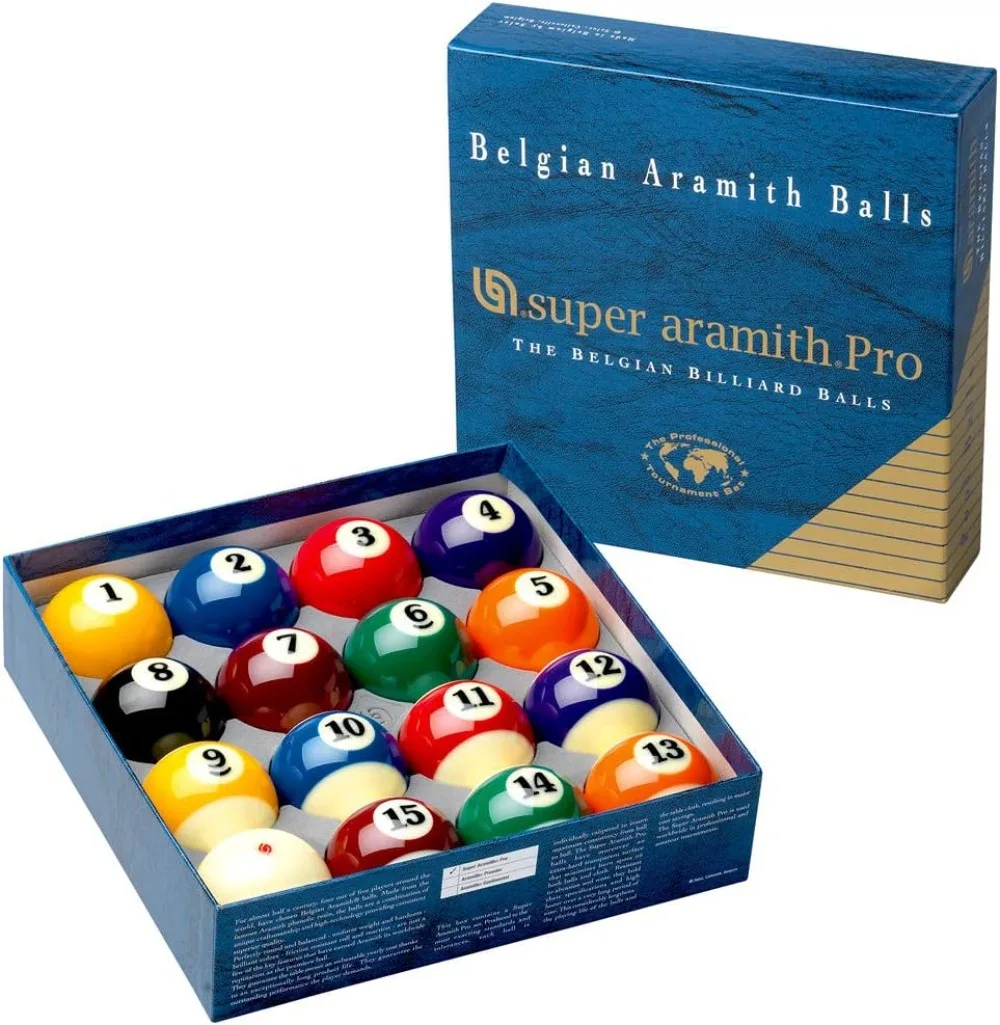 

Pure Phenolic Pool Balls Regulation Belgian Made Billiard Ball Set