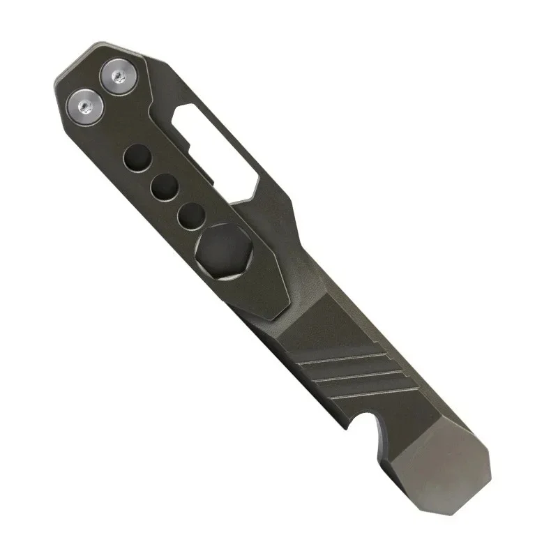 

Titanium pry bar pocket multi-function pocket tool portable bottle opener multi-tool