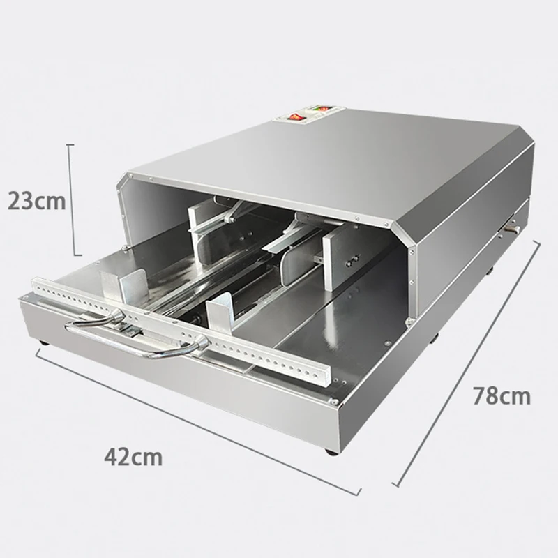 3DP-88 Hot Sealing Factory Price Pneumatic  Perfume Cellophane Plastic Box Fast Hand Push 3D Packaging Wrapping Machine