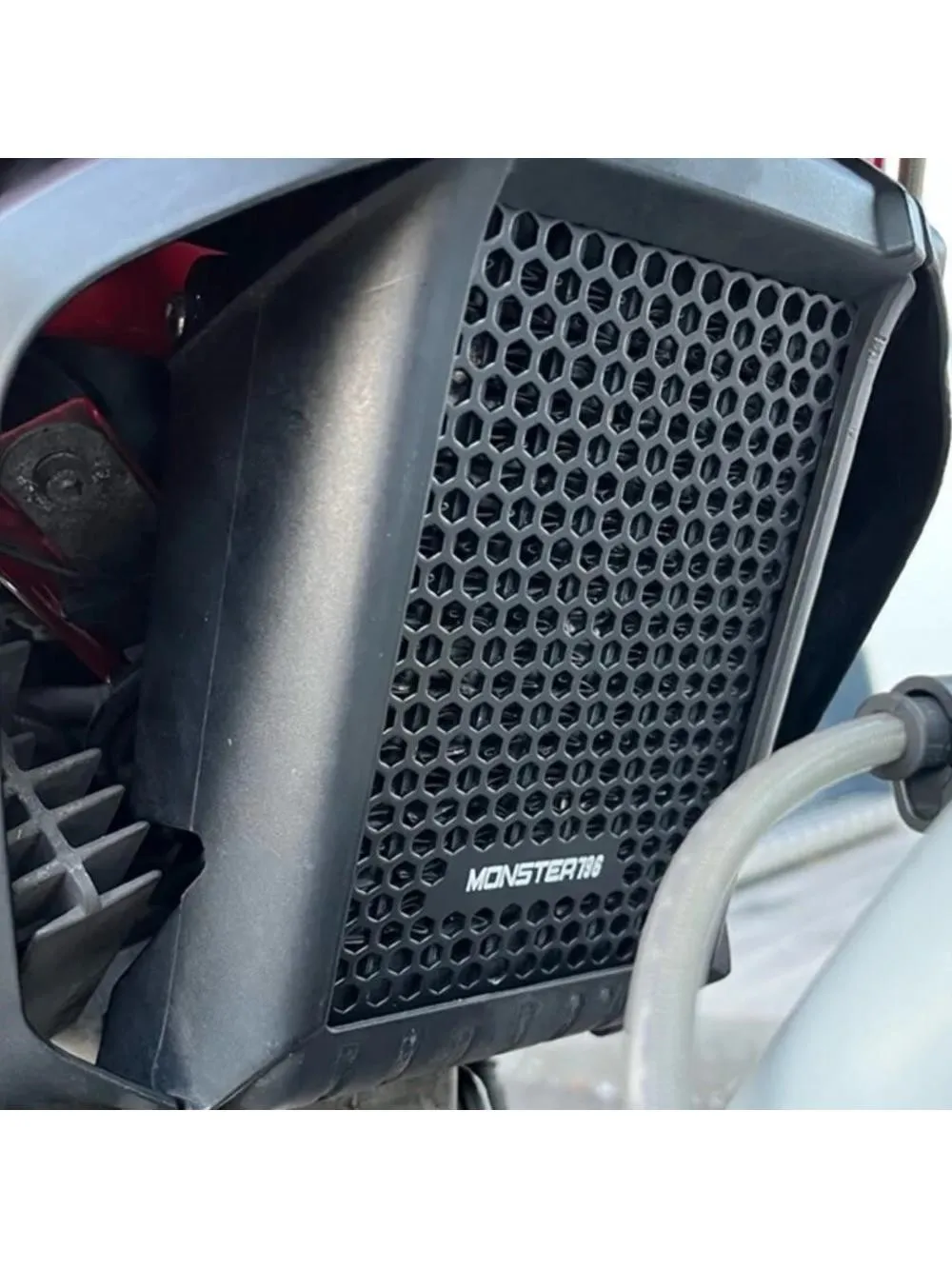 Couvercle de calandre de Protection de refroidisseur d'huile de moto, Protection de réservoir d'eau pour Ducati Monster 1100 S 796 EVO 2011-2013 2014 2015 2016