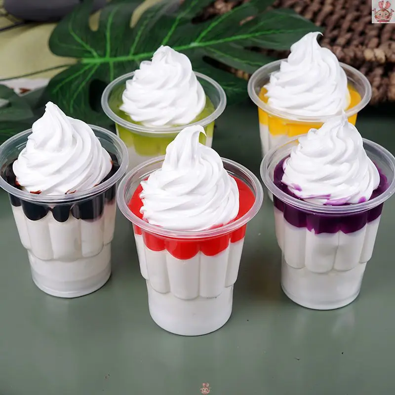 Dessert Shop Sundae Ice Cream Model Simple Design Creative Photography Decoration Home Furnishings Fake Food