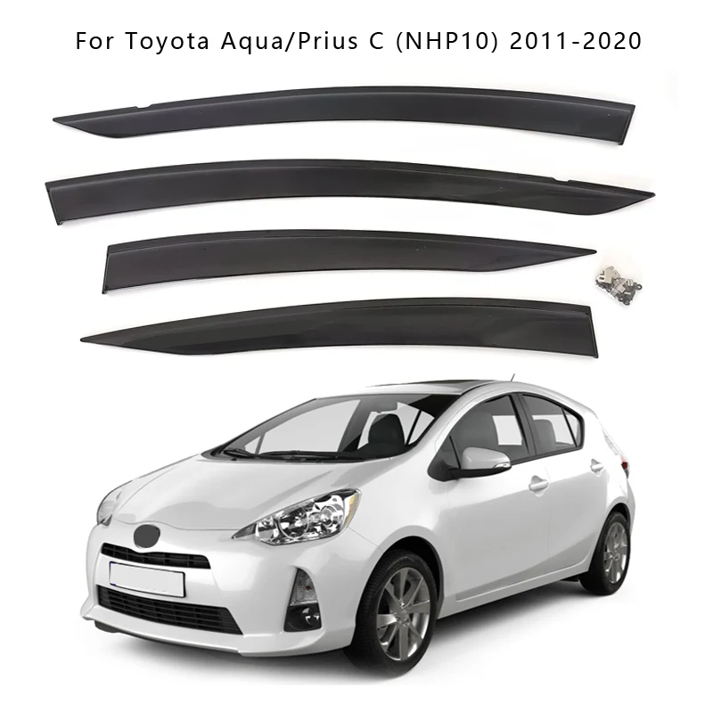 

Подорожный щиток для Toyota Aqua/Prius C (NHP10) 2011-2020, боковое окно, солнцезащитный козырек от дождя, дефлектор вентиляции