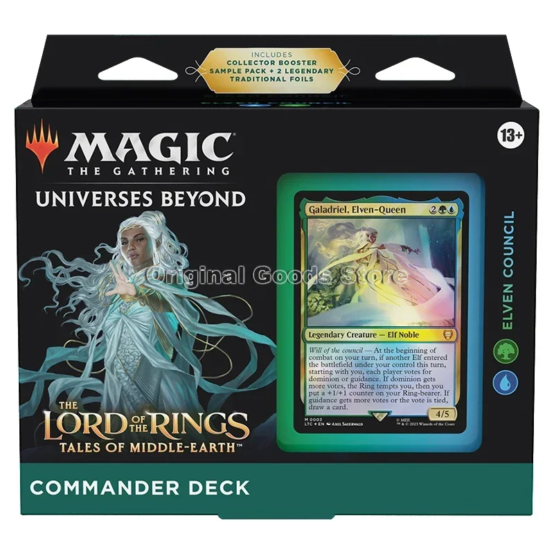 Oryginalna magia The Gathering The Lord of The Rings: Tales of Middle-Earth Card English Commander Deck Bundle Trading Cards