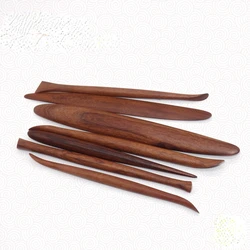 Redwood Mahogany Carving Tools DIY Soft Pottery Clay Pottery Modeling Carving Details Clay Shaping Knife