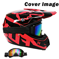 Head Protector for Motocross - Unisex Helmet for Men and Women in Bicycle Downhill ATV Motorcycle and Extreme Sports