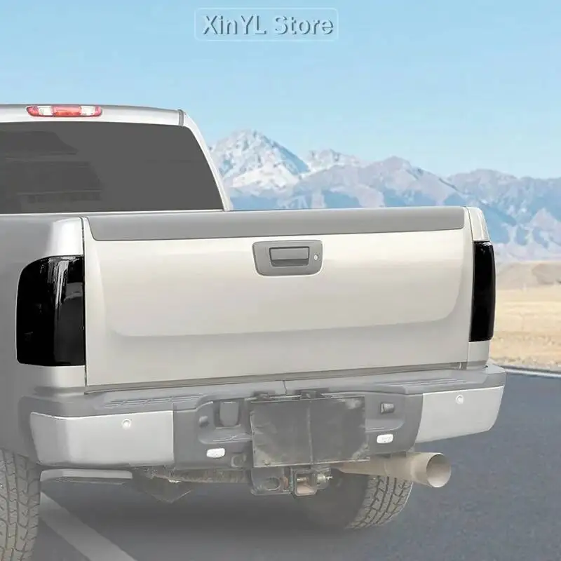 

Tail Light Decorative Protective Cover For Chevy Silverado/GMC-SIERRA 2007-2013 Car Exterior Accessories Smoked