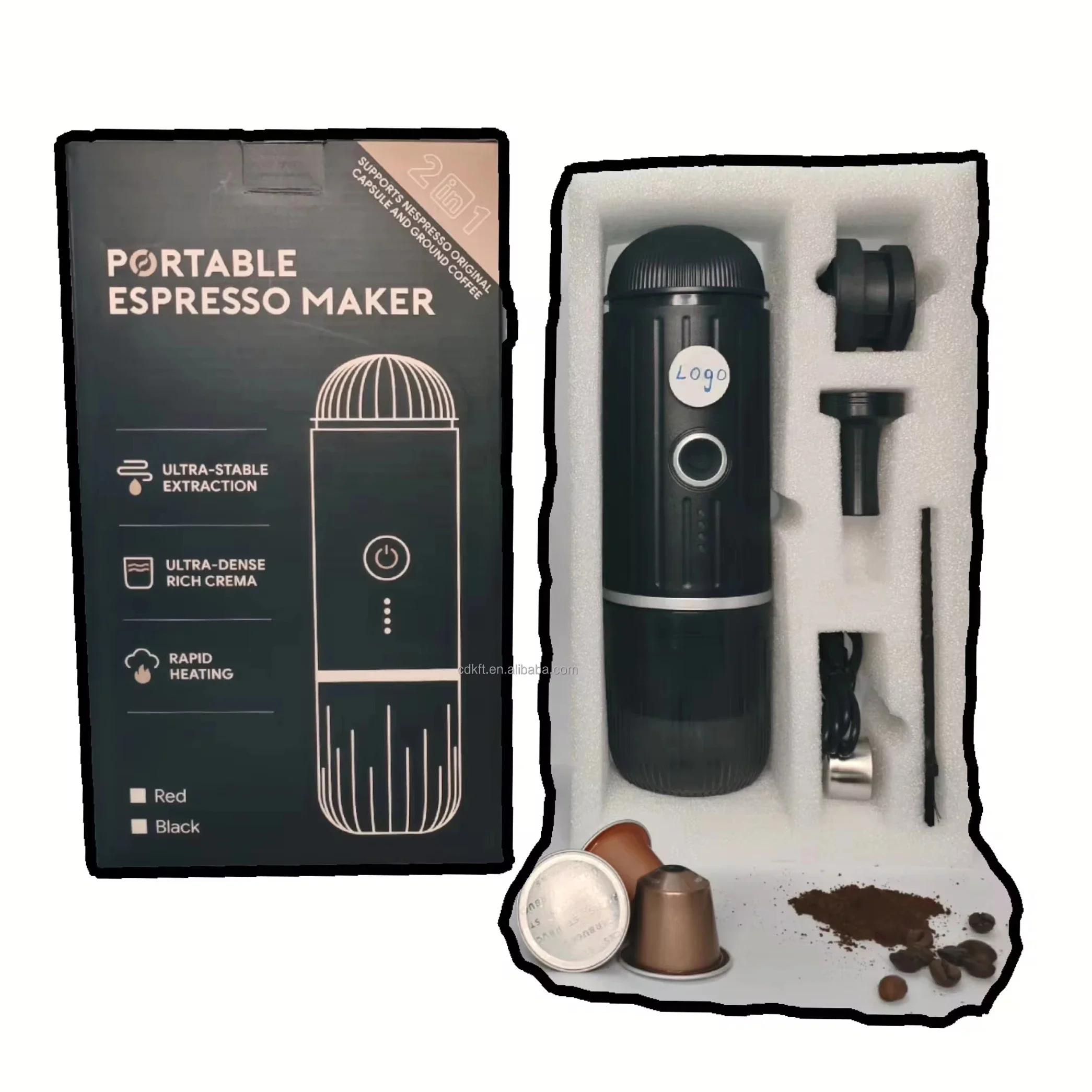 

Outdoor Portable Mini Electric Travel Coffee Maker Fully Automatic USB Espresso Coffee Machine