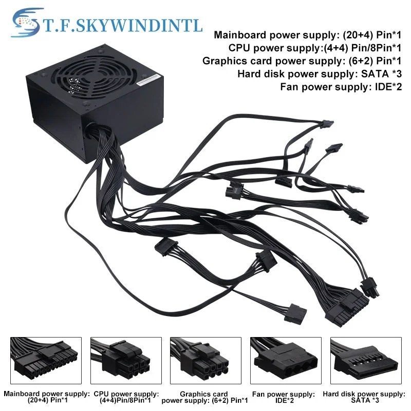 Power Supply 400W 80 Plus Gold - Pc Gaming Ff ulasan dan harga
