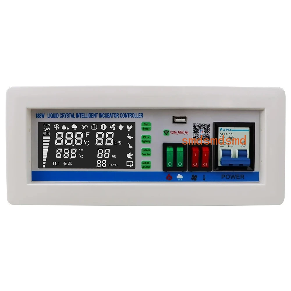 XM-18SW Egg Incubator Smart WiFi Incubator Controller Microcomputer Fully Automatic Temperature And Humidity Controller