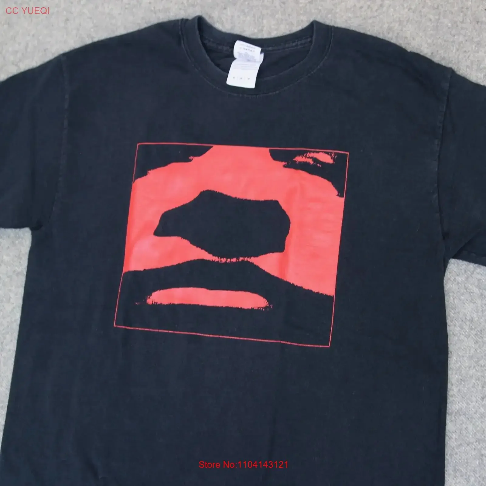 GodFlesh Band T Shirt M VTG 2014 LONG LIVE THE NEW FLESH Industrial Metal vintage Washed Stretched streetwear Unisex
