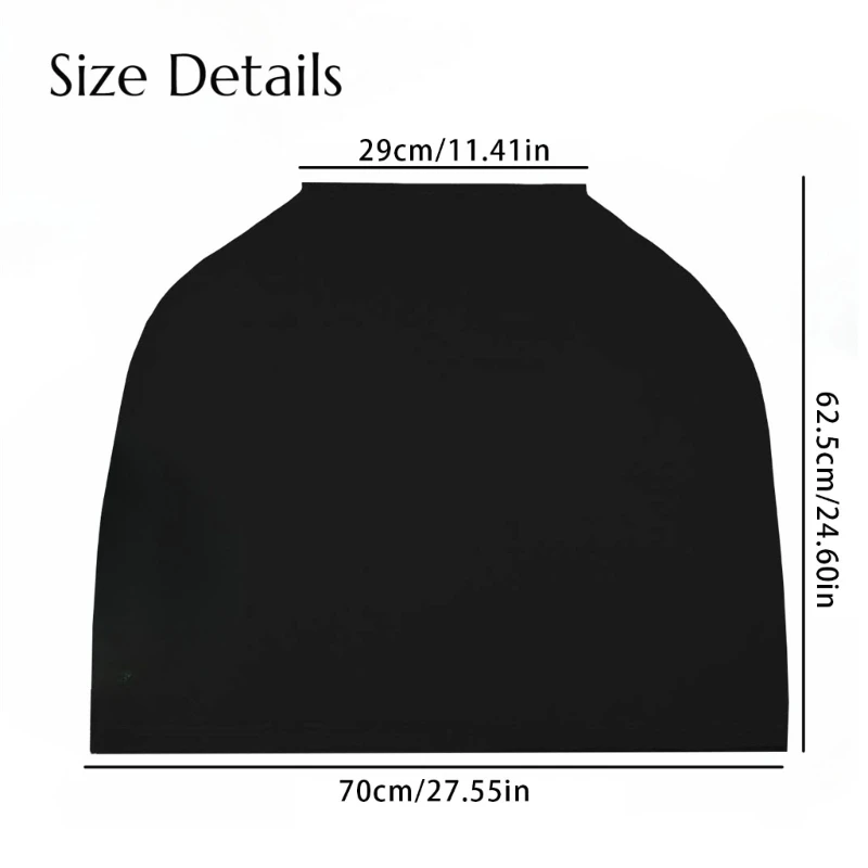 통기성 카시트 커버 소프트 유모차 커버 전체 아기 보호 간호 커버 아기를위한 부드럽고 신축성있는 간호 커버