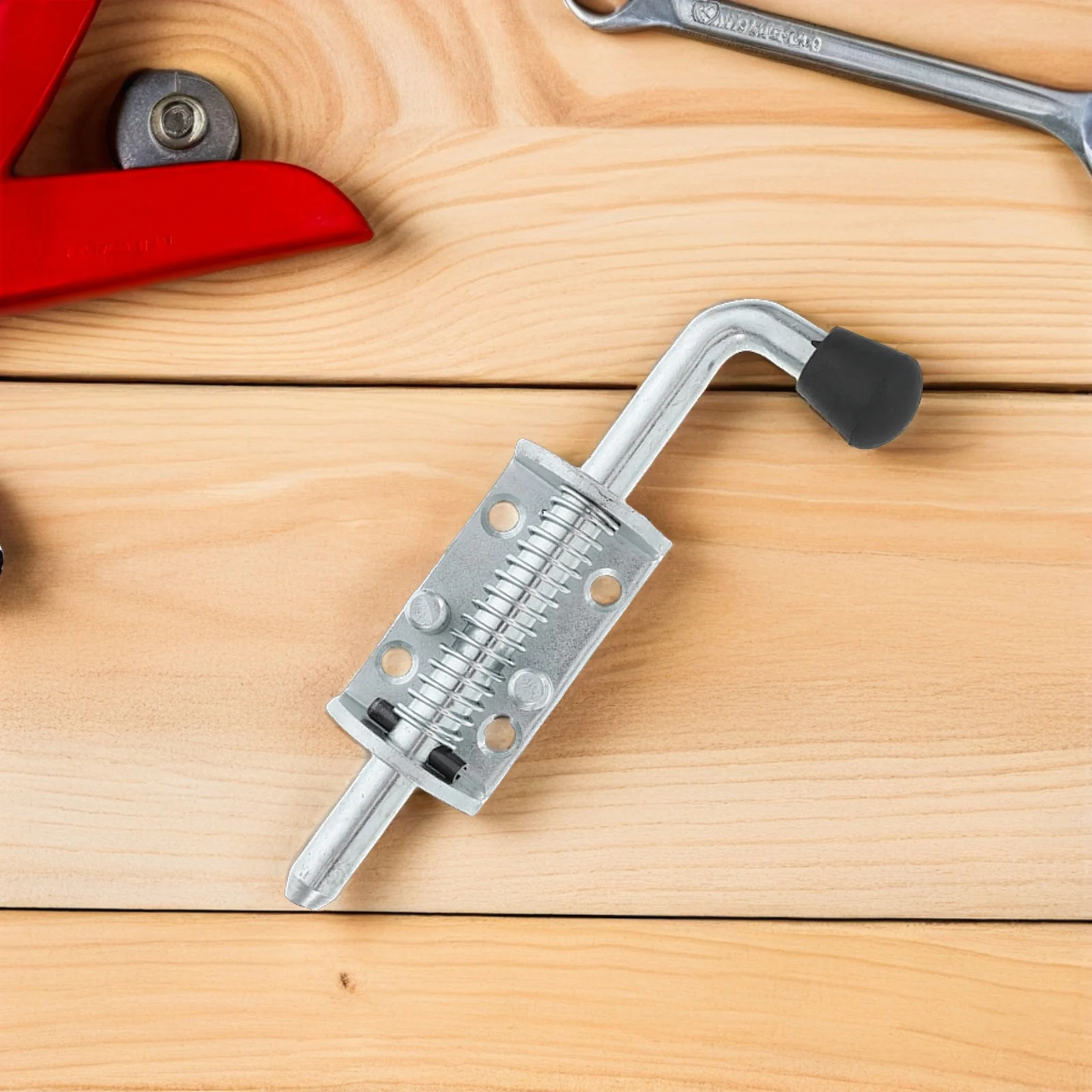 

6pcs Mechanical Pin Door Latches Heavy Duty Spring Loaded Stainless Steel 304 Tool Box Latch Small Box Lock Hardware Gate