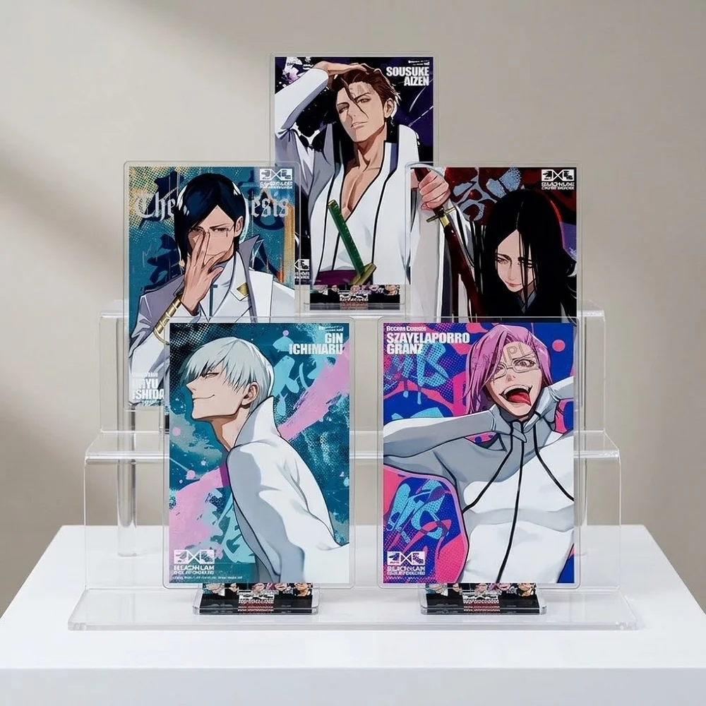 Anime Bleach x Soul Acrylic Stand &Keychain, Soul Art Showcase Figure Standee, Desk Ornament Model Fans Gift