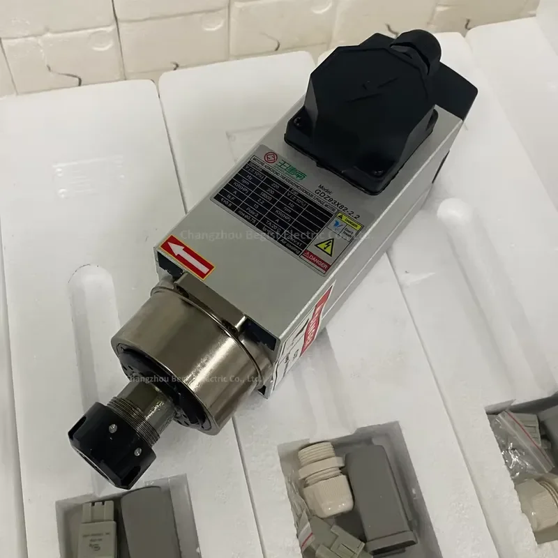 

2.2kw 380V CNC Air Cooling Spindle Motor 220V 18000rpm ER25 for Machine Tool Spindle