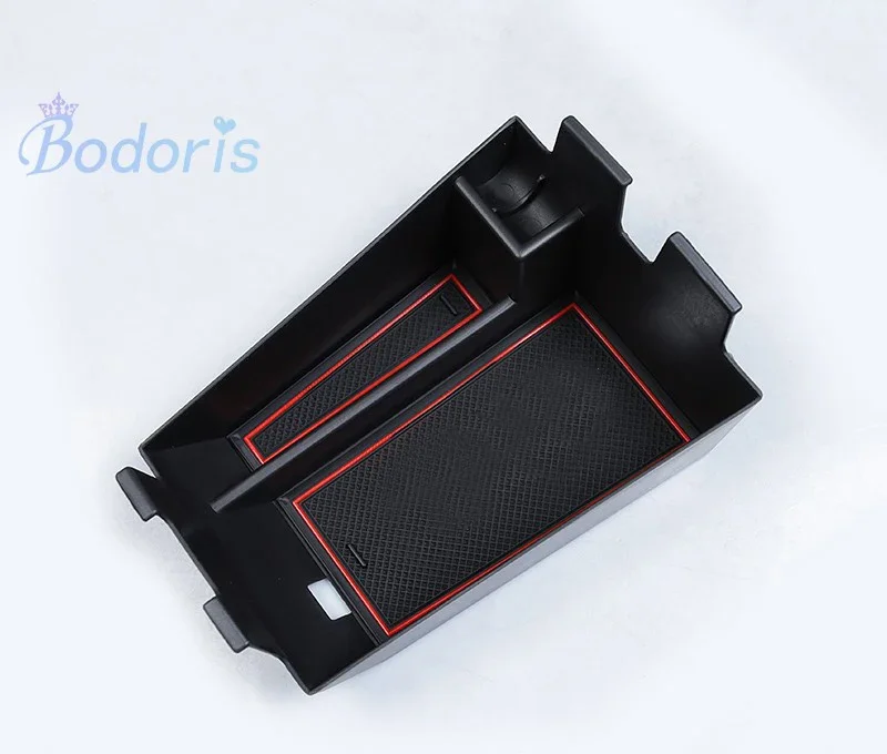 Car Organizer Central Armrest Glove Storage Box Container Strowing Tidying For BMW X5 G05 40i 2019 Car Styling Accessories