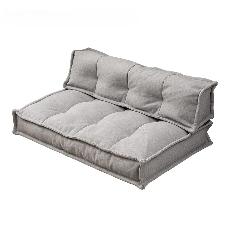 

lazy sofa tatami futon cushion back linen pier thickening non-removable fart pad balcony futon