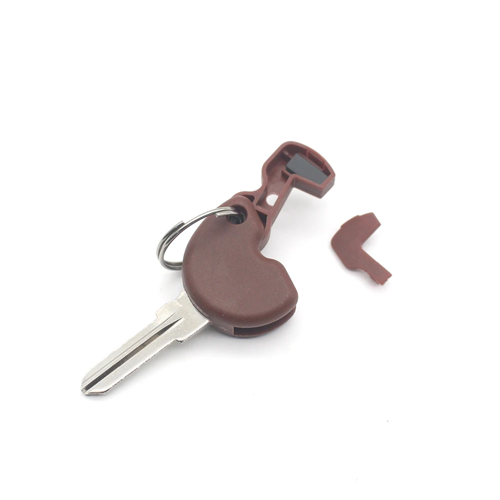 

Strict Motorcycle Key Case Shell Cover Uncut Blank Key For Vespa GTS GTV GT S 125 200 250 300 Transponder Chip