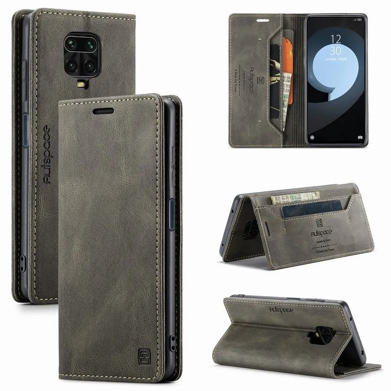 

Matte Leather Wallet Magnetic Flip Case For Xiaomi Redmi Note 12 9 Pro Plus 10S 11 Case Cover On Note 9S 10 8 11 Pro Max Coque