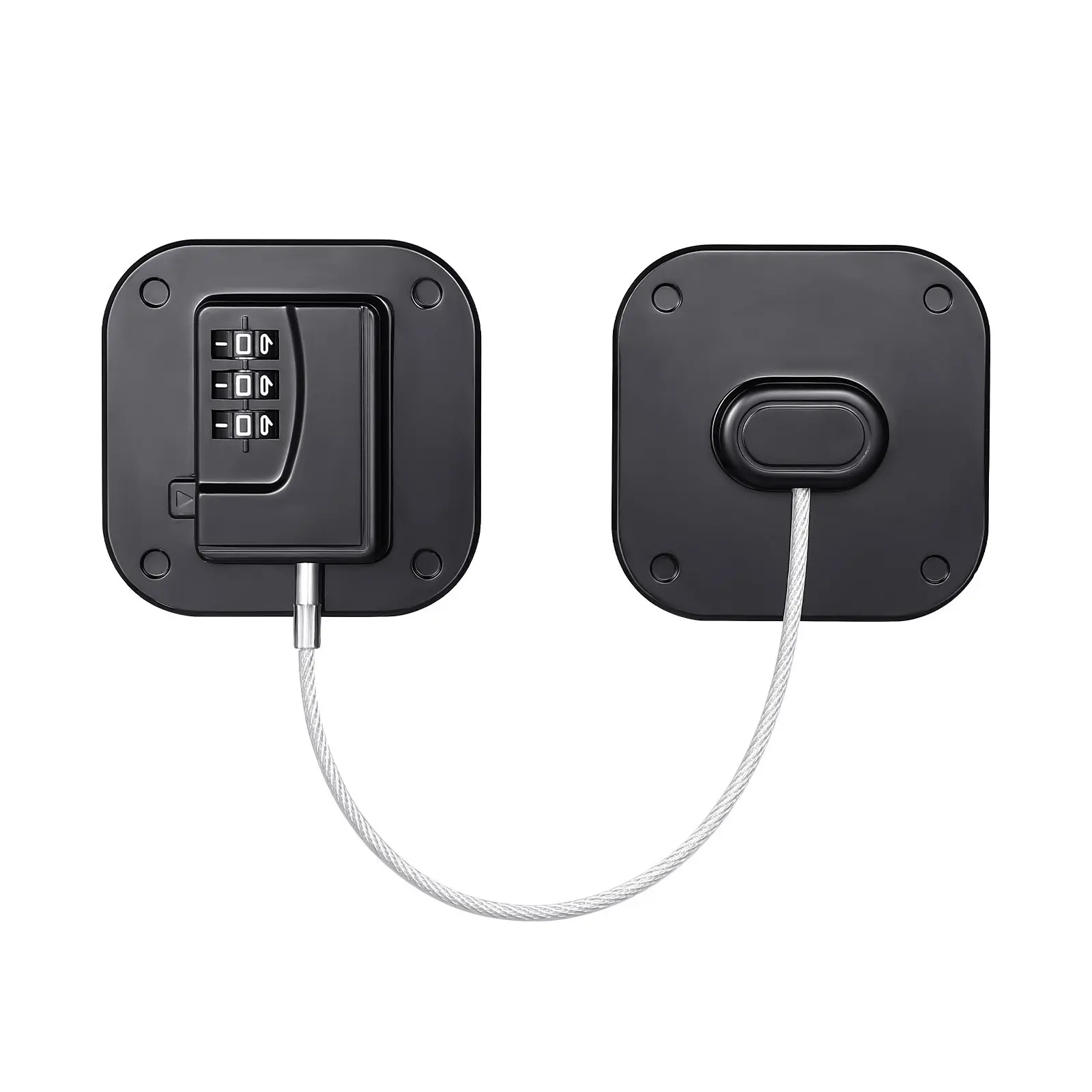 

Замок с паролем для дверцы холодильника, шкафа для документов, ящика, тумбы, для защиты детей, прочный, металлический, пластиковый, с долговечным клеевым креплением