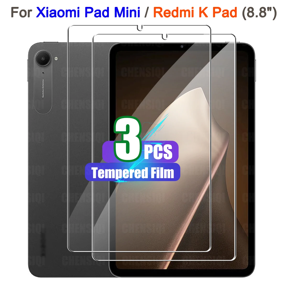 

Защитная пленка для экрана для планшета Xiaomi Pad Mini 2025 8,8 дюйма, прозрачная защитная пленка из закаленного стекла с твердостью 9H для Redmi K Pad 8,8 дюйма
