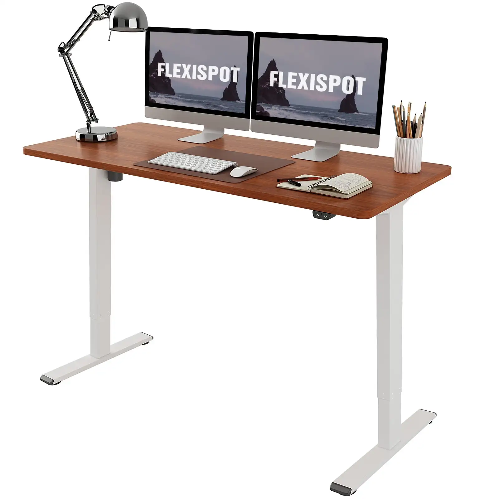 Hot Selling Modern Design Office Computer Desk Simple Height Adjustable Ergonomic Lifting Convertible Feature