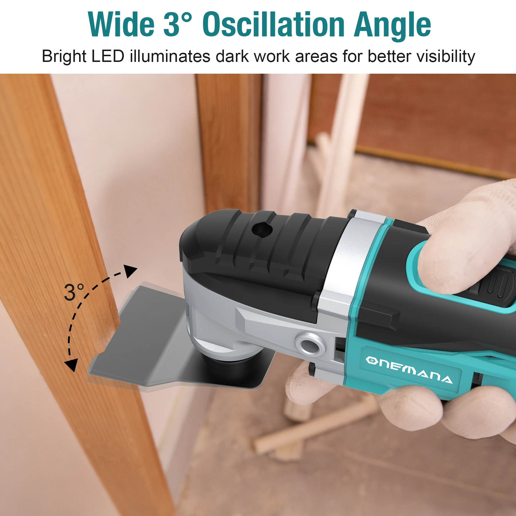 18V Oscillating Multi-Tool, ON - Grout Saw Removal review and price