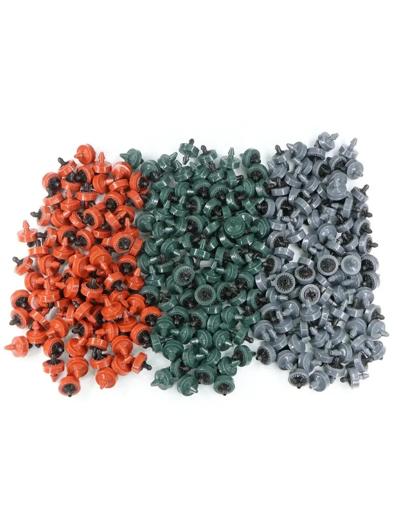 100 Stück 2/4/8L Druckkompensierende Tropfer, Durchflussregler für Tropfbewässerung, Wassersparende Tropfer für Gewächshäuser und Landwirtschaft – Detail 1