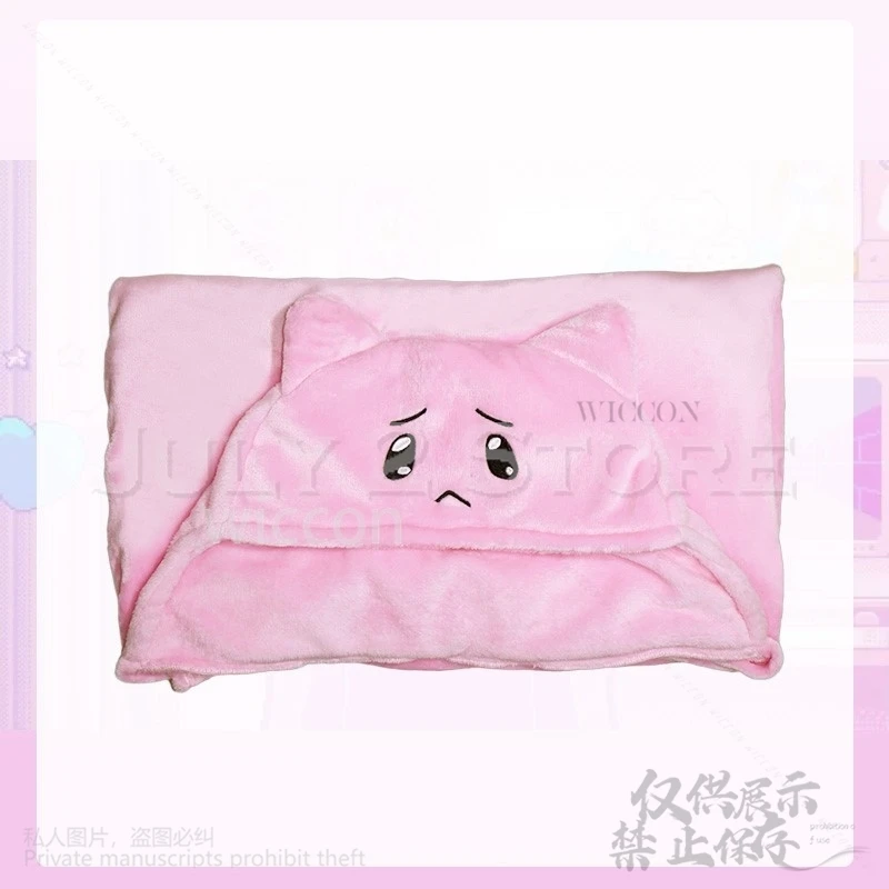 NEEDY GIRL OVERDOSE Ame KAngel Cosplay Winter Hoodies Sweatshirt Blanket Kawaii Long Flannel Night Dress Cat Y2K Jirai Kei Girls