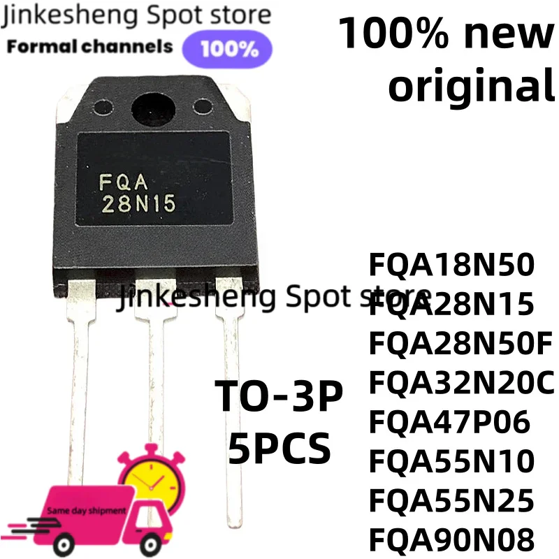 Original 5PCS FQA55N25 FQA90N08 FQA32N20C FQA47P06 FQA55N10 TO-3P FQA18N50 FQA28N15 FQA28N50F NEW quality The spot
