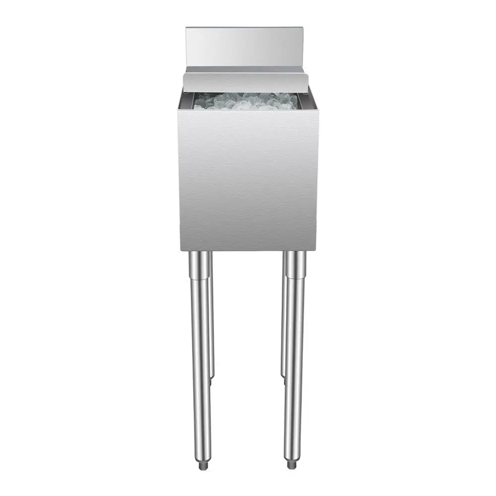 

Underbar Ice Bin 28L with Sliding Lid and Bottle Holders for Commercial Use Party Bar Drink Service