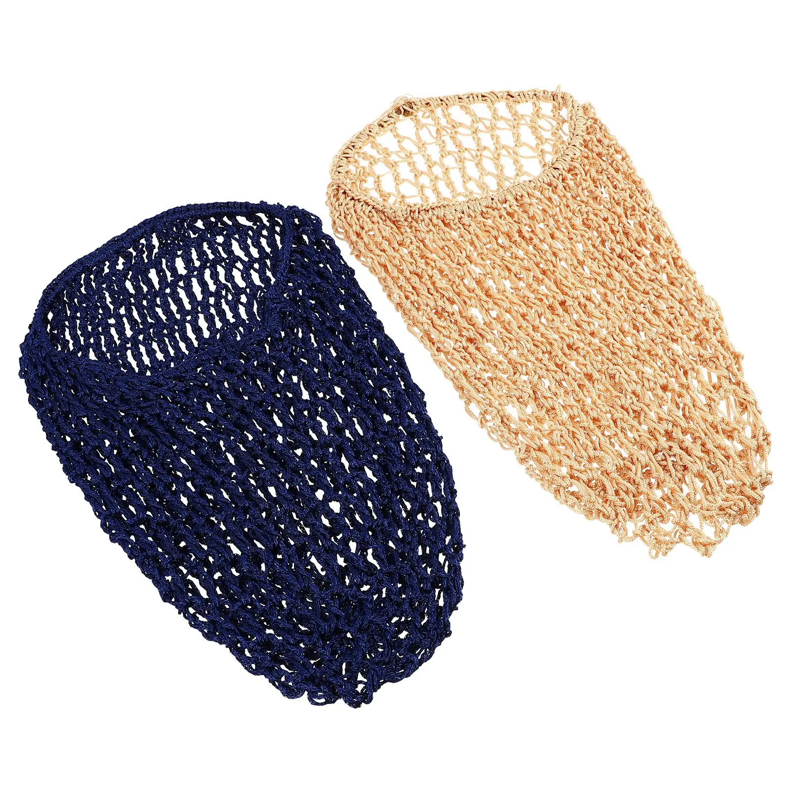 

2 Pcs Accessories Bonnet Sleeping Hat for Curly Hair Women Hair Protector Net Cap Durable Long Lasting