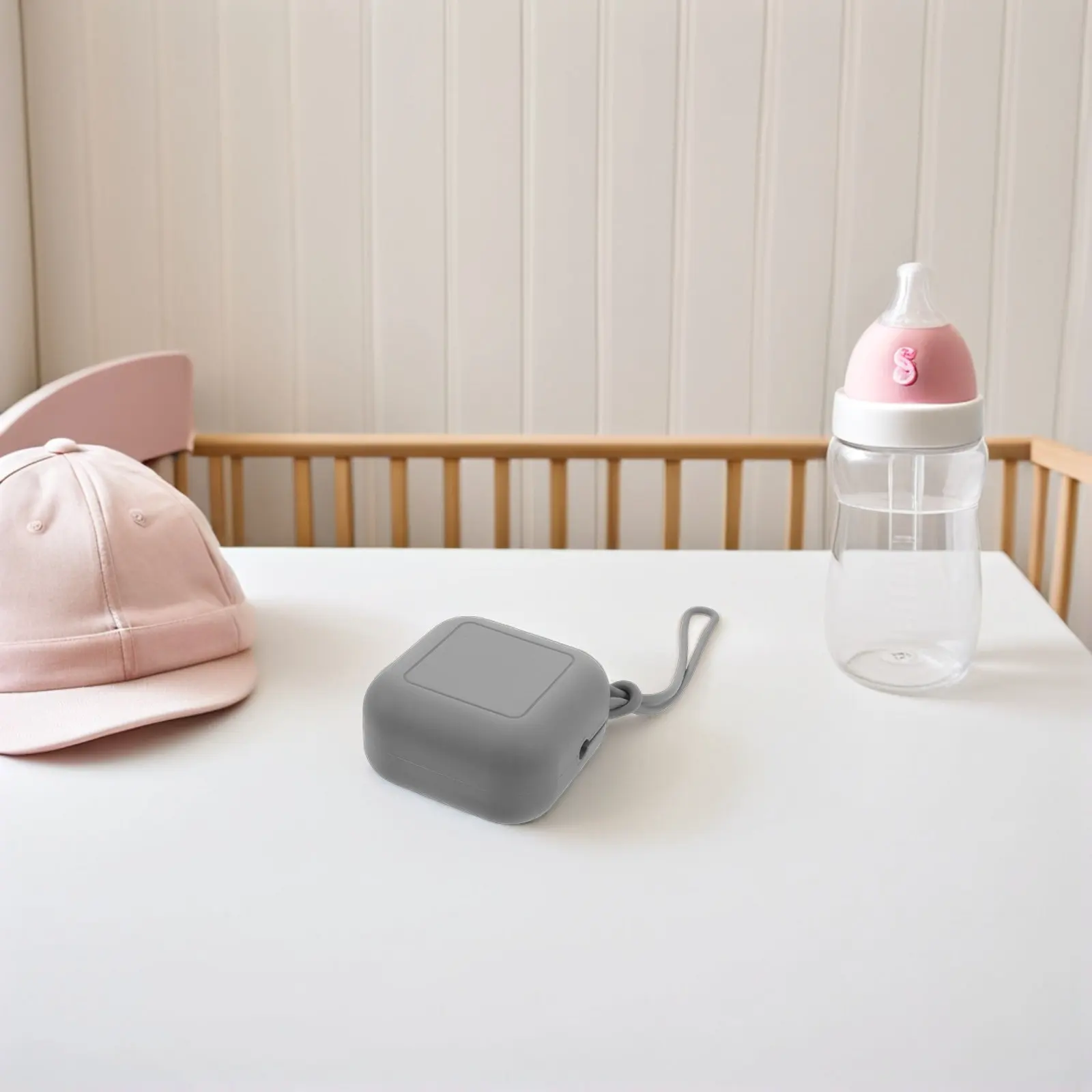 

Набор из 3-х силиконовых портативных контейнеров для хранения пустышек, герметичный водонепроницаемый органайзер для путешествий, футляр для детских сосок