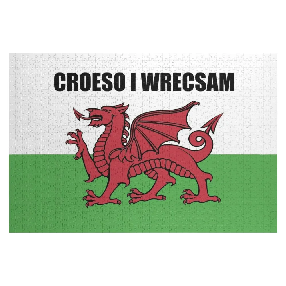 

Головоломка Croeso I Wrecsam, персонализированные подарки для детей, головоломка на заказ, персонализированные идеи подарков, головоломка