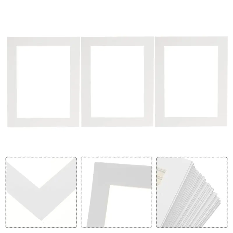[A93Z!】 Cardboard Display For Artwork Support Pre-Cut Board 30Pcs In Bedroom And Living Room