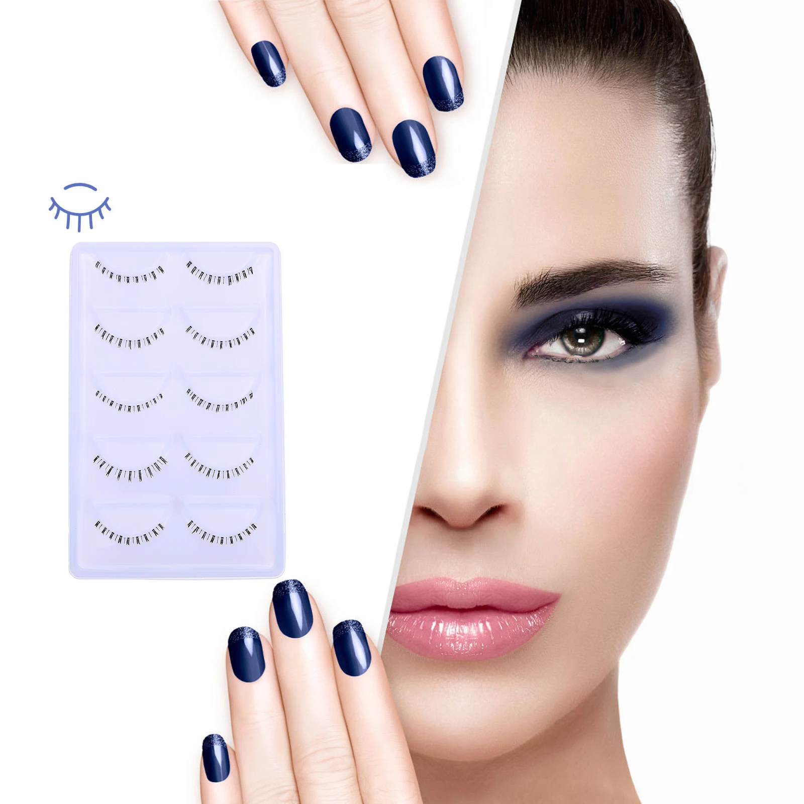 

False Eyelashes Bottom Lash Extensions Lower Eye Lashes Strip Bottom Eyelashes Strip Long Lasting Premium Easy To Use